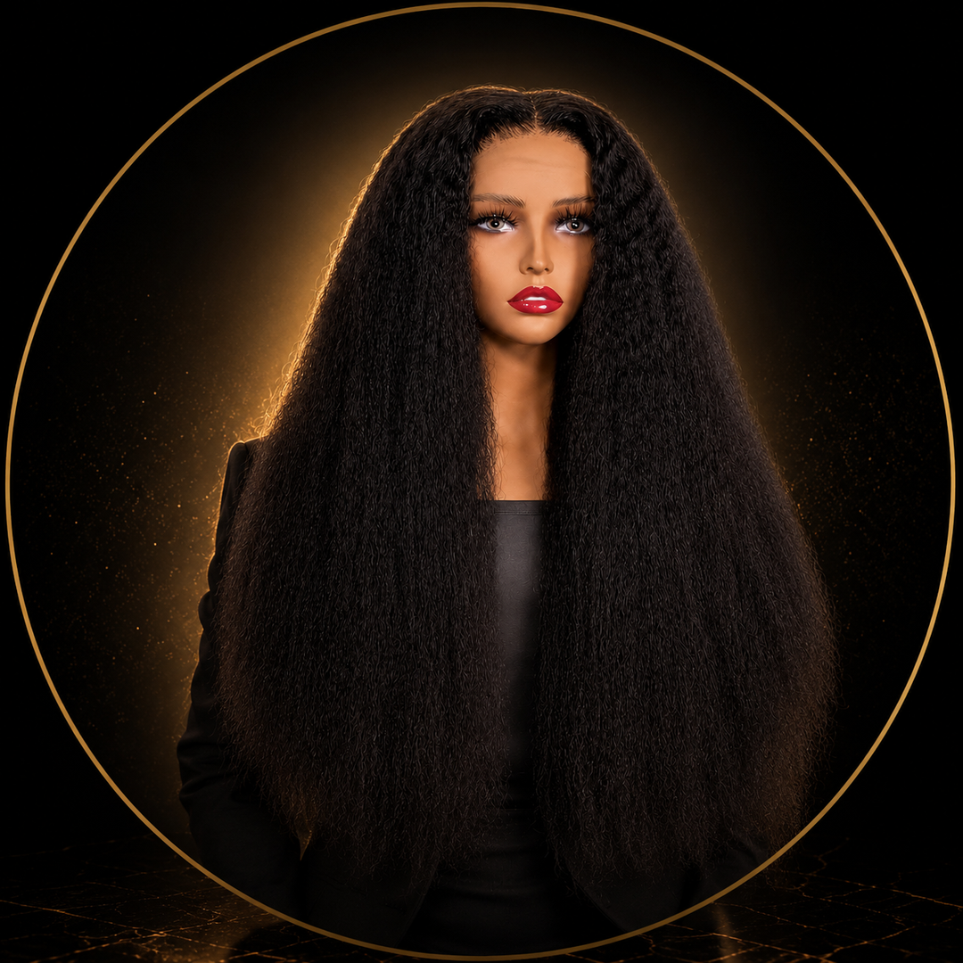 Perruque tresses et semi synthetique