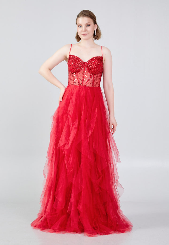 Ballkleid mit Tüll Andy