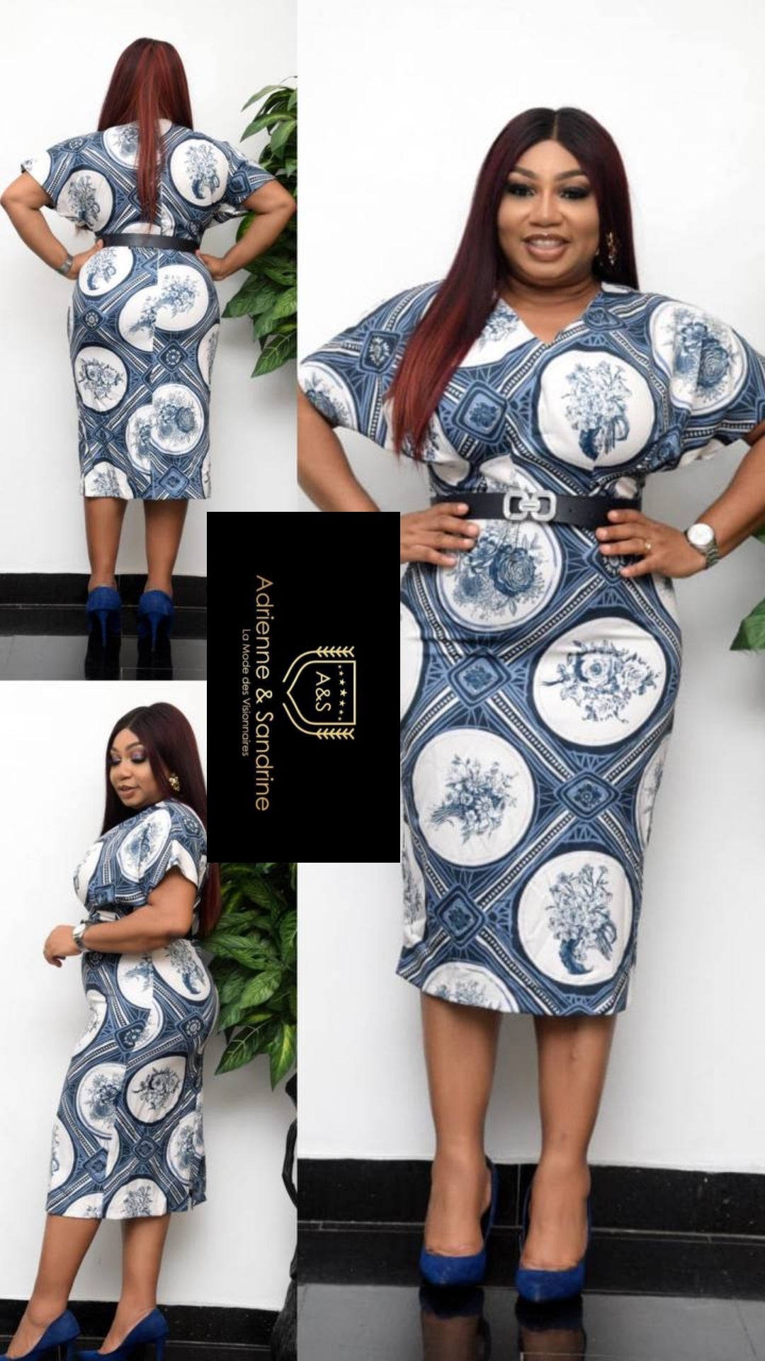 Robe Clémence avec ceinture