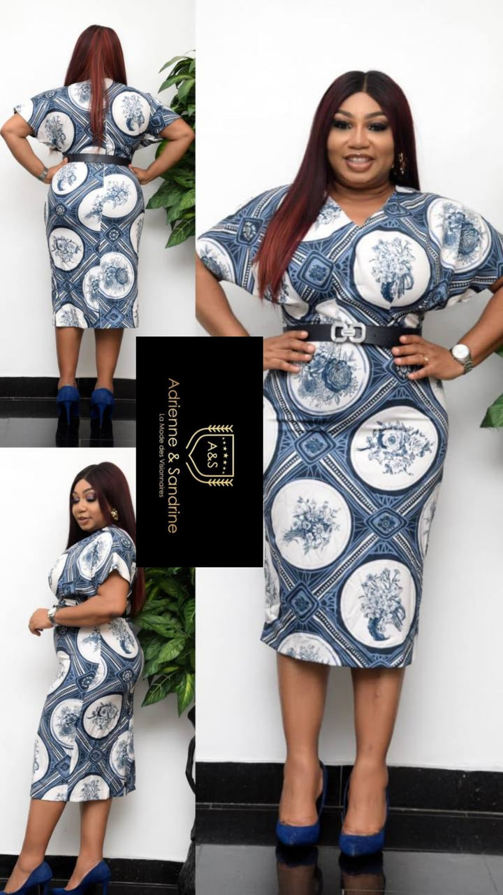 Robe Clémence avec ceinture