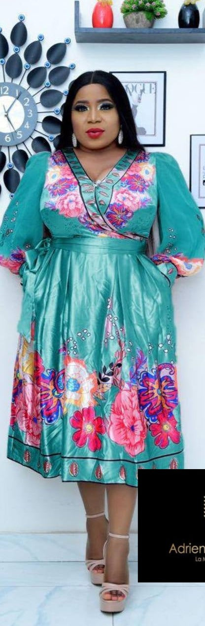 Robe fleurie Analee