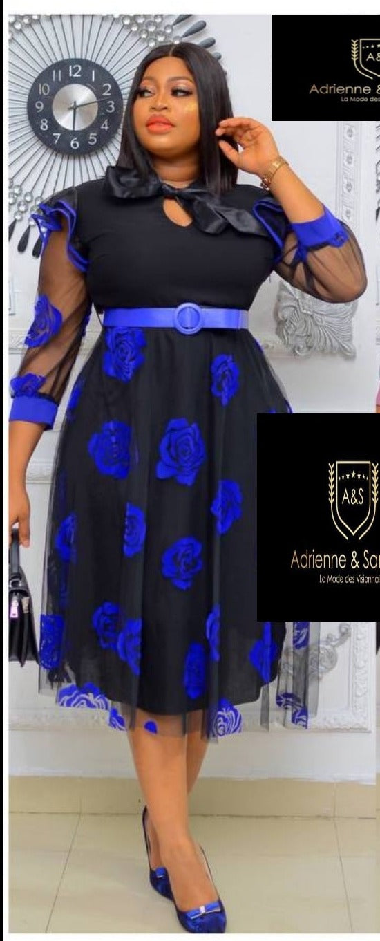 Robe Mathilde avec ceinture