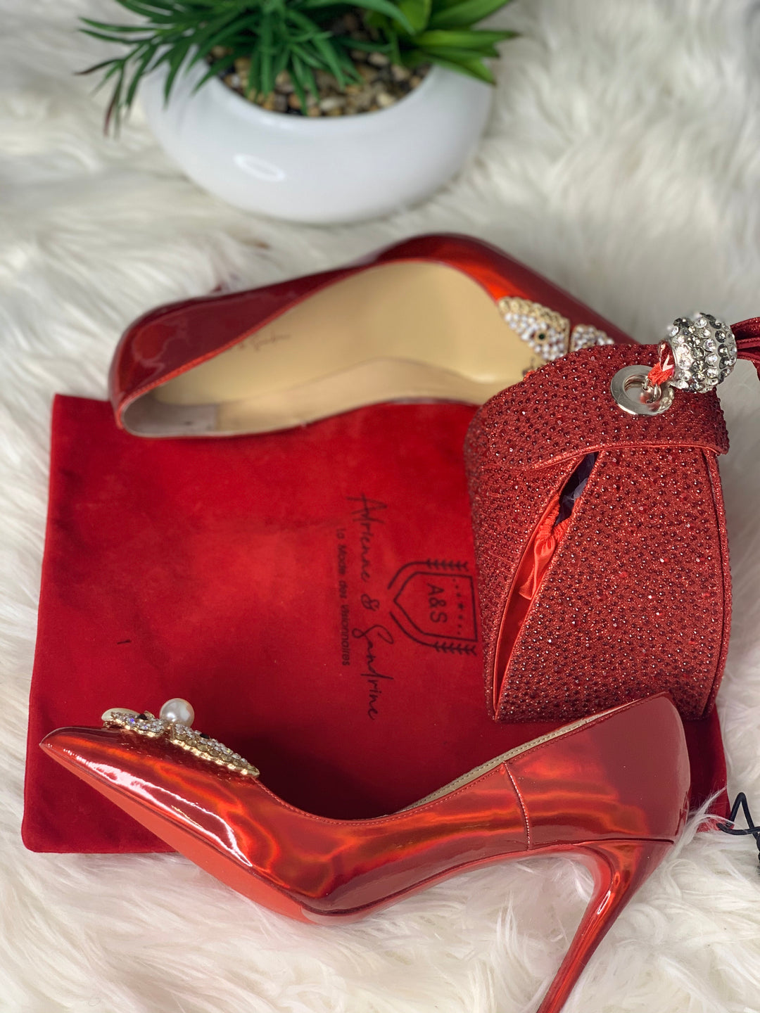 Escarpins En Cuir Verni Kelly