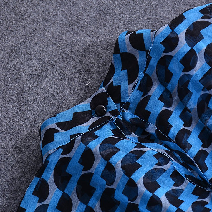 Robe imprimée 3/4 Marie