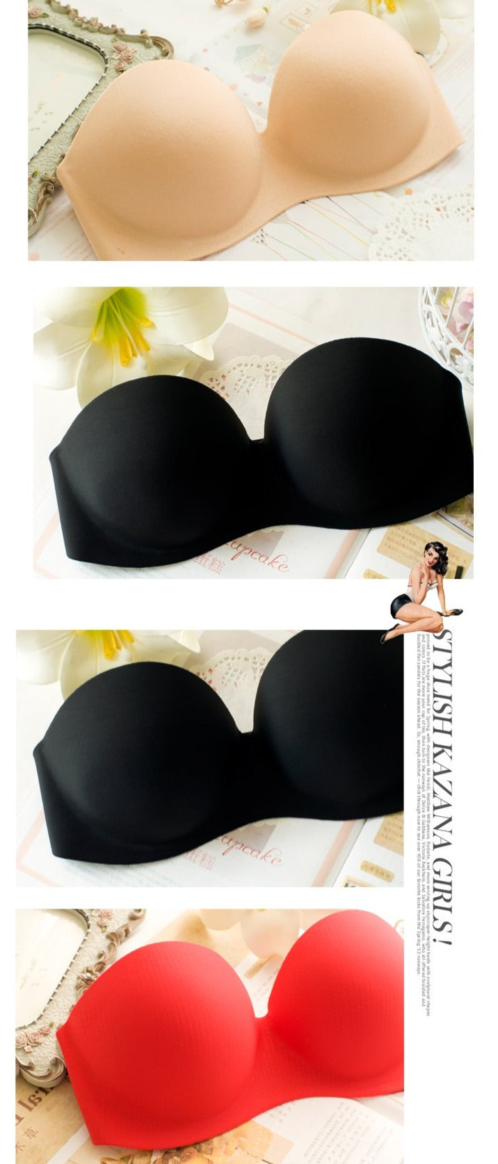 Soutien-gorge invisible Sandra