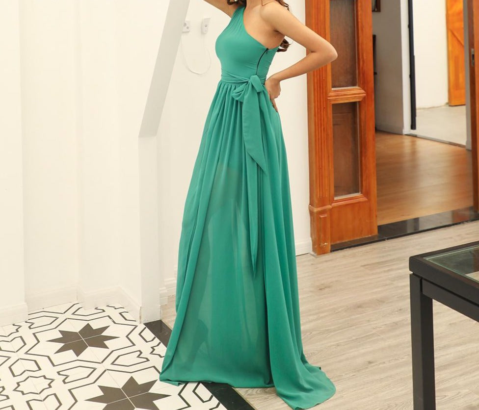 Robe Une Épaule Gladyce