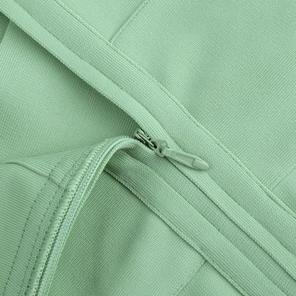Robe Bandage Hors Épaule Drapée
