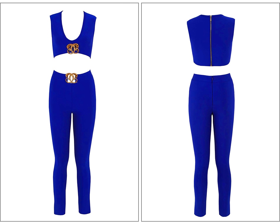 Ensemble Pantalon Long et top  Boucle