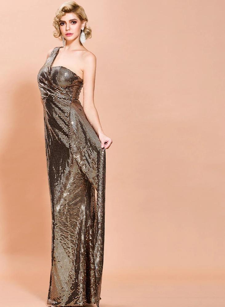 Robes De Soirée Moulante avec Paillettes Rita