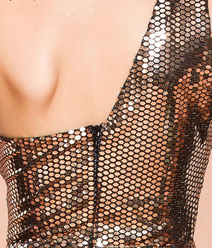 Robes De Soirée Moulante avec Paillettes Rita