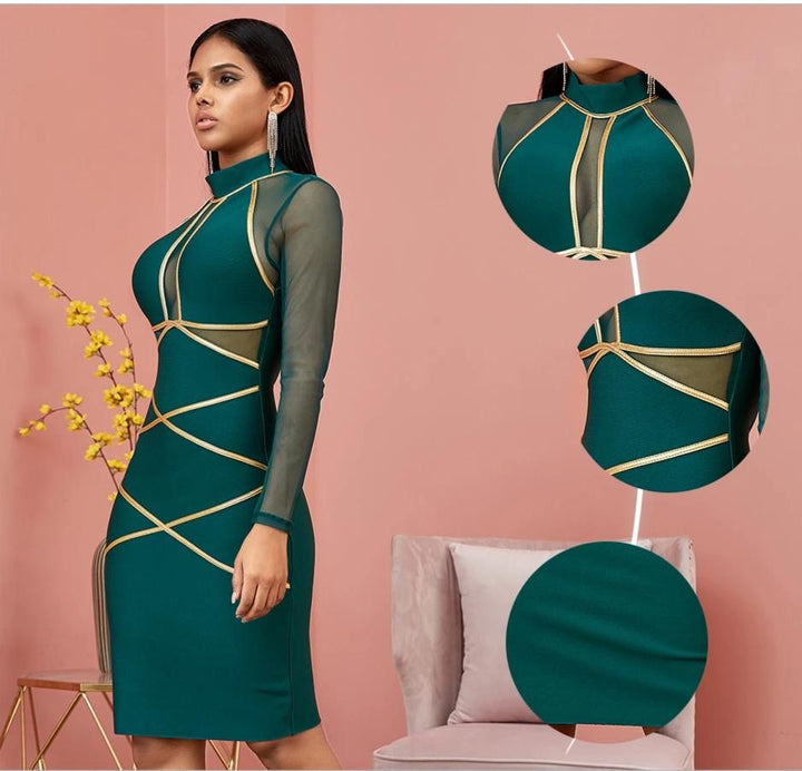 Robe Bandage Dentelle