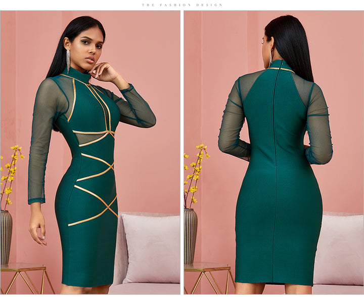 Robe Bandage Dentelle
