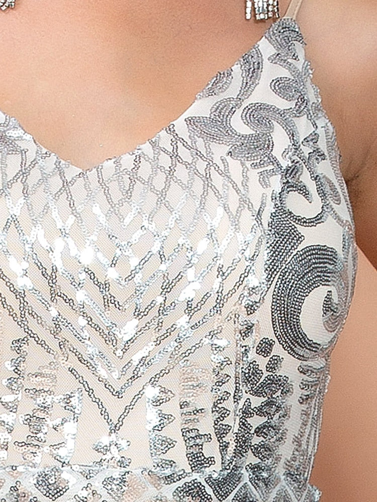 Robes À Paillettes Dos Nu Cécile