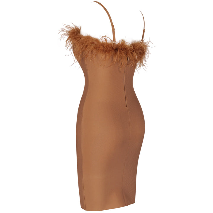 Robe de bandage Marone  taille Xl-3XL