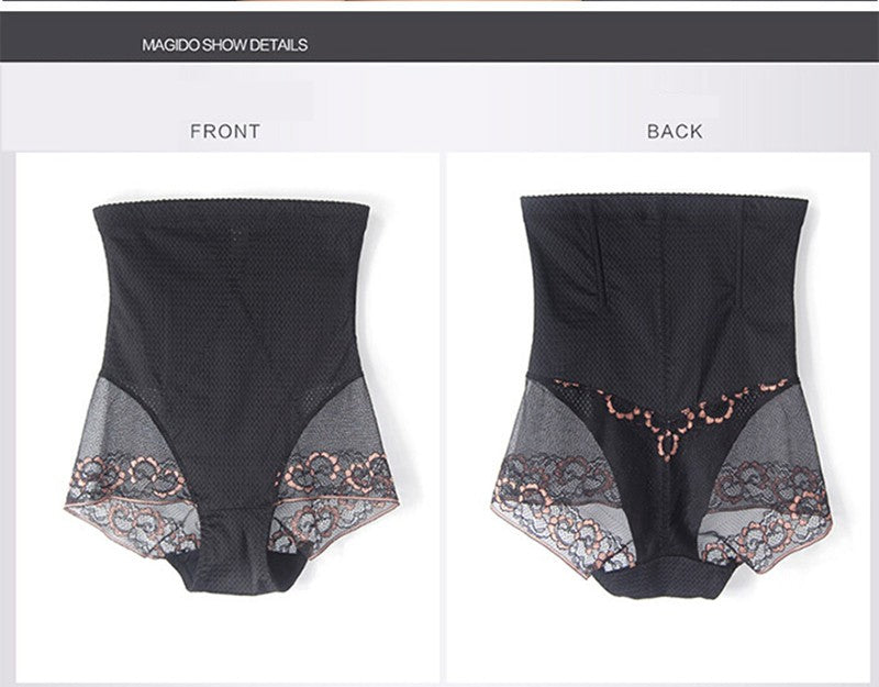 Hot Body Shaper Culotte de contrôle post-partum avec effet de ventre Corselettes String-Adrienne&amp;Sandrine
