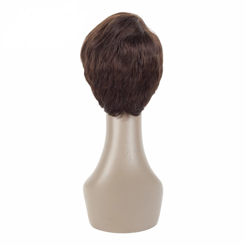 Perruques Courtes De Cheveux Humains