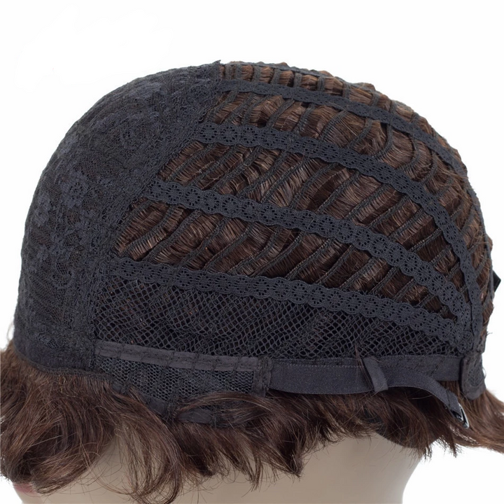 Perruques Courtes De Cheveux Humains